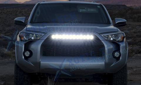 1x OE LED LIGHT BAR Push Button Switch w/ Wiring Indicator Light Kit for Toyota