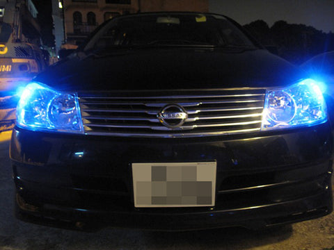 6000K Bright White / 8000K Ice Blue 880 899 Projector Lens Iceberg LED Fog Lamp Driving DRL Light
