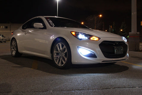 White / Ice Blue 881 862 886 6000K 10000K LED Bulbs for DRL Fog Driving Lights