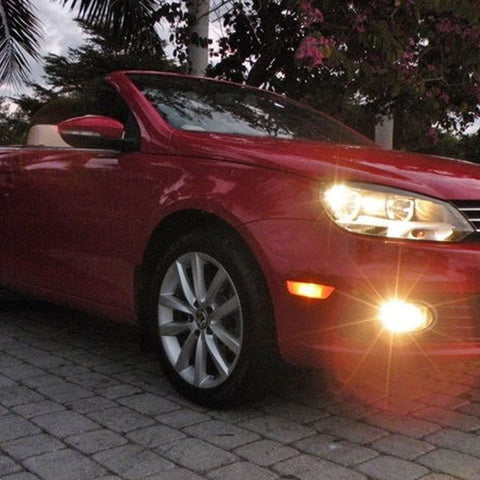 H8 H9 H11 High Power Gold Yellow CREE LED DRL Fog Lights Bulbs For BMW 1 3 5 7 Series X1 X3