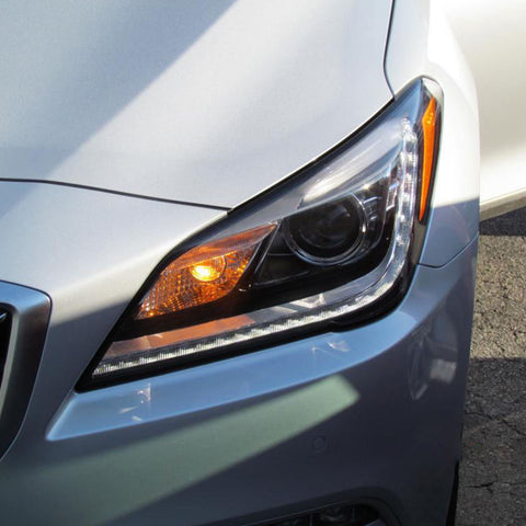 H7 Gold Yellow 80W Projector Lens CREE LED Bulbs for Hyundai Daytime Running Light