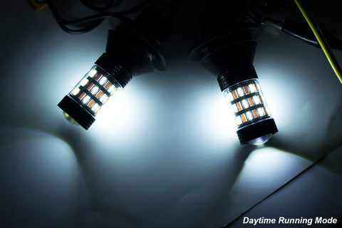 3156 T25 Switchback Kit Dual-Color LED For Turn Signal Lights / Daytime Running