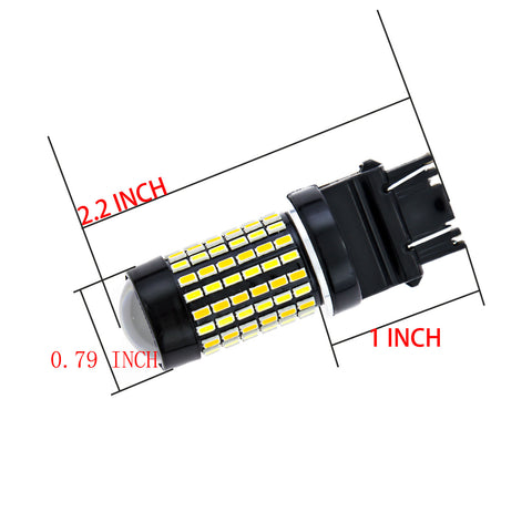 3157 Dual Color Switchback LED White Amber Bulbs for Parking Turn Signal Lights Fit Toyota Honda Ford Chevrolet Jeep etc