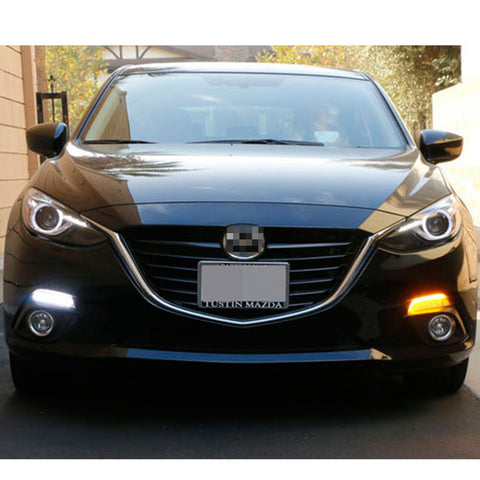 Dual Color White Amber 7443 7444NA 120 SMD Switchback LED Bulbs for Front Turn Signal Lights