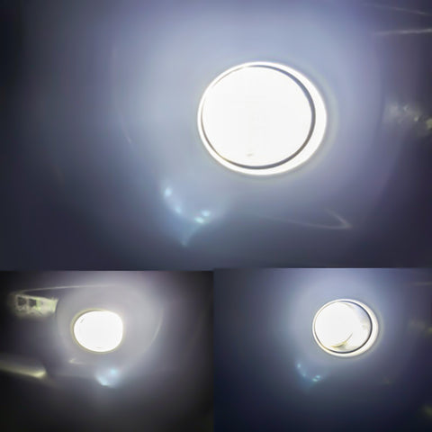 6000K Xenon White\ 3000K Gold Yellow 12-SMD 3030 H11 H9 H8 Cree LED Bulbs for 2006-17 Honda Civic CR-V Fit Fog Light Driving