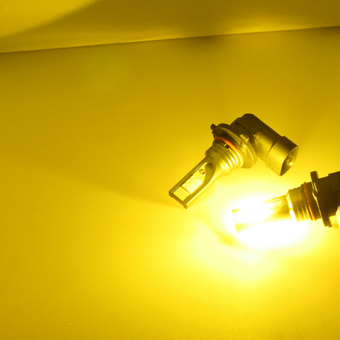 6000K Xenon White\ 3000K Gold Yellow H10 9145 CREE LED Bulbs for 2002-2017 Ford F-150 Buick Chevrolet Fog Driving Lights DRL