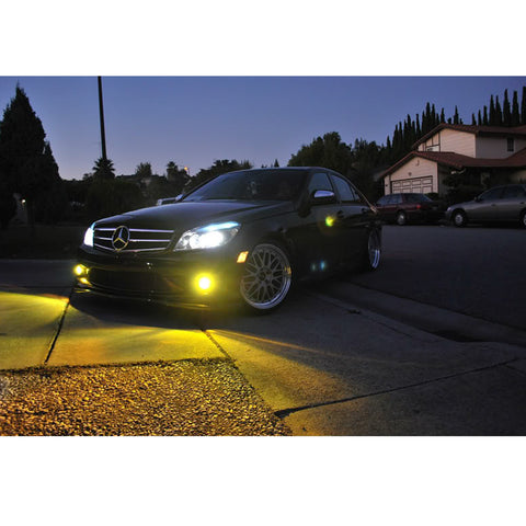 2x 6000K High Power white\ 3000K Gold Yellow P13W 80W High Power CREE LED Bulbs for DRL Daytime Running Fog Light