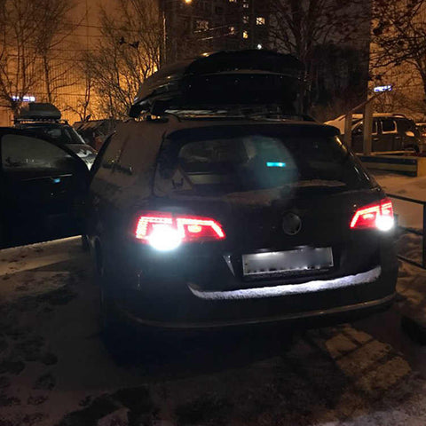 7506 1156 CK 6000k Bright White LED Reverse Backup Light Bulbs for BMW Mercedes