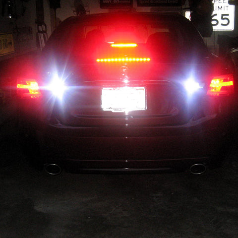 2x 1157 2357 7528 BAY15D Xenon White LED Bulbs Tail Back Up Reverse Lights 30SMD