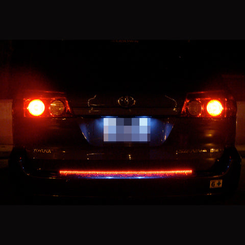 2x 30-SMD LED 3157 4157 3757A S25 Bulb for Brake Tail Stop Light Front Rear Turn Signal Lamp Parking Backup Reverse Light DRL Error Free