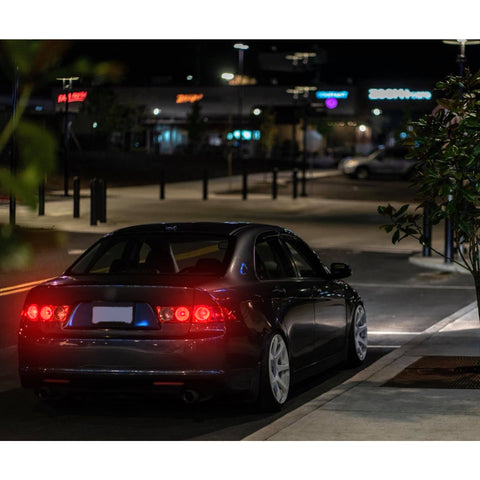 2x 7443 7440 7444NA Super Bright Red LED Brake Tail Light Bulbs 30-SMD CK SCK