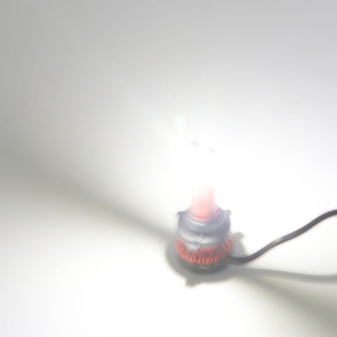 9145 H10 100W 6000K White LED Fog Light Bulbs