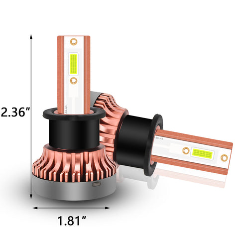 H3 LED FOG Lights Conversion Kit Bulbs 8000K Driving DRL Lamp Blue Light Bulb