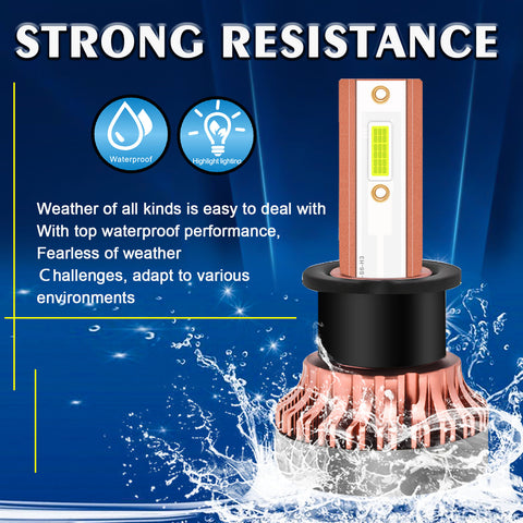 H3 LED FOG Lights Conversion Kit Bulbs 8000K Driving DRL Lamp Blue Light Bulb