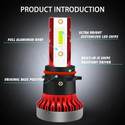 6000K P13W LED Daytime Running Light Bulbs For Chevy Camaro Audi Mazda Mercedes Toyota