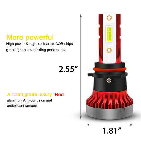 6000K P13W LED Daytime Running Light Bulbs For Chevy Camaro Audi Mazda Mercedes Toyota