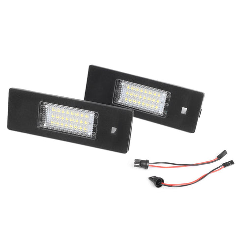 6000k White Error Free LED License Plate Lamp Fo BMW E81 E87 F20 Z4 1 6 MINI R60