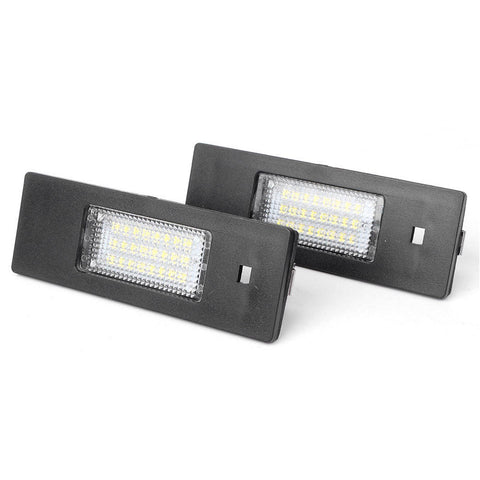 6000k White Error Free LED License Plate Lamp Fo BMW E81 E87 F20 Z4 1 6 MINI R60