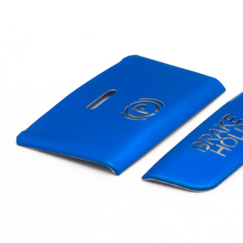 Blue Gear Accessories P Gear Brake Hold Function Button Frame Trims For Honda Accord 2018 2019 2020