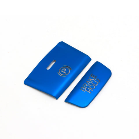Blue Gear Accessories P Gear Brake Hold Function Button Frame Trims For Honda Accord 2018 2019 2020