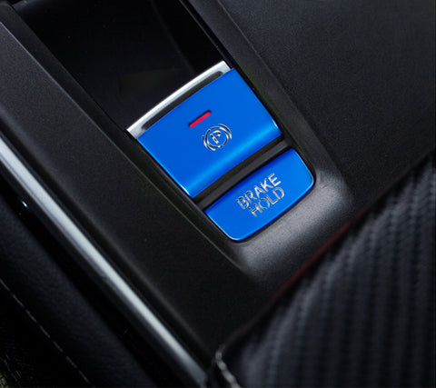 Blue Gear Accessories P Gear Brake Hold Function Button Frame Trims For Honda Accord 2018 2019 2020