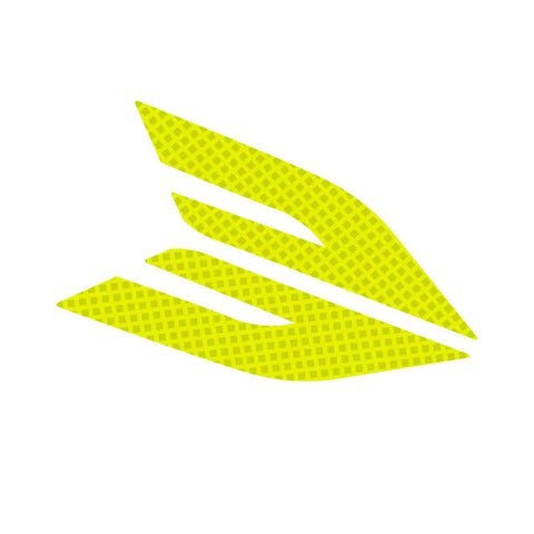 2pcs Yellow Reflective Headlight Sticker Headlamp Warning Safety Overlay Decal for Toyota Camry 2018 2019