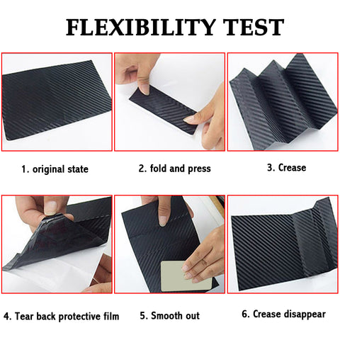Carbon Fiber Print Window Pillar Posts Pre-Cut Strip Trim Decal Stickers 8pcs For Toyota RAV4 2015 2016 2017 2018 2019