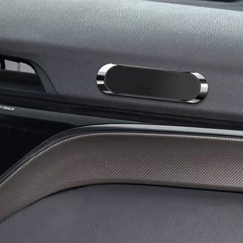 Rose Gold/Black/Silver Mini Strip Magnetic Multifunction Car Mount Cell Phone Holder Stand Dashboard Compatible with iPhone 11 Pro Max / 11 / XS Max/XS / 8/7, Samsung Galaxy S10+, Google Pixel 3 XL, and More