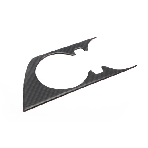 Carbon Fiber Water Cup Holder Trim Interior Decoration Decal Frame Cover Trim Sticker for Chevrolet Camaro 2016-2024
