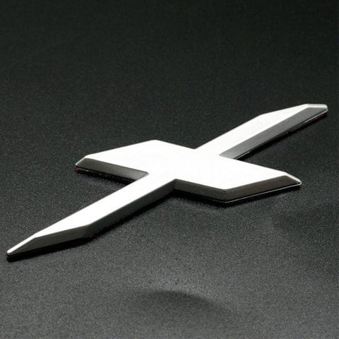 EXPLORER Emblem Decal Sticker Front Hood Rear Trunk Badge For Ford Matte Silver Chrome/Matte Black/Silver