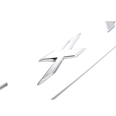 EXPLORER Emblem Decal Sticker Front Hood Rear Trunk Badge For Ford Matte Silver Chrome/Matte Black/Silver