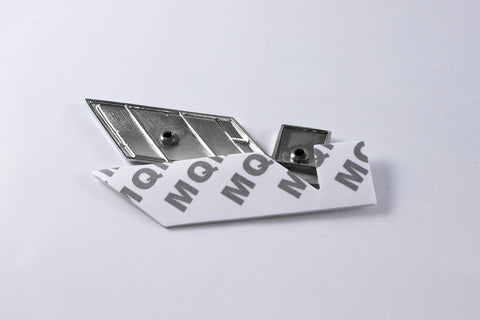 Cadillac V Emblem Decal Sticker Front Hood Rear Trunk Fender Metal Badge SLS CTS