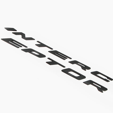 Xotic Tech Police Interceptor Utility Lettering Hood Emblem Letters Gray For Ford SUV -2020