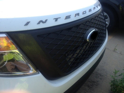 Xotic Tech Police Interceptor Utility Lettering Hood Emblem Letters Gray For Ford SUV -2020