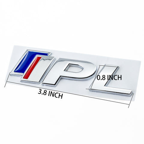 1pcs IPL Performance Logo Letter Emblem Metal Car Sticker for Infiniti Q50 2014-2017