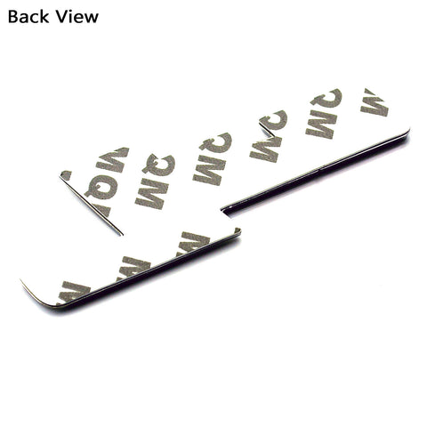 2X Black White \ Black \ Red \ Black Red 6.2L Side Door/Fender Chrome Alloy Metal Badge Emblems For Ford F-150 F-250 F-350 F-450 Raptor Trucks