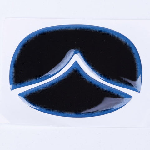 1x Mazda ATENZA CX-4 Axela CX-5 Blue\Red 3D Trunk Emblem Insert Decal Sticker