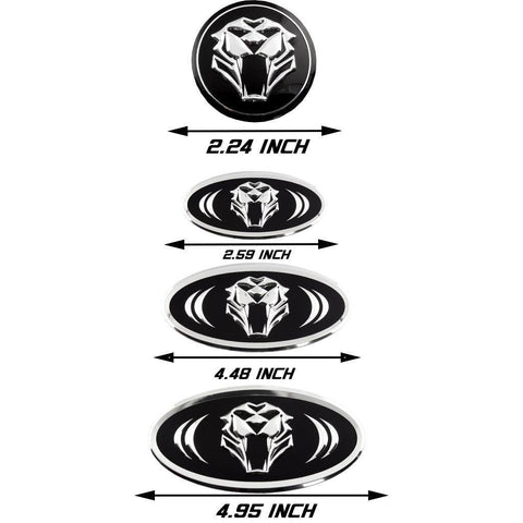 7Pcs 3D K5 Tigris Emblem Set (Grille Trunk Steering Wheel 4 Rims) For Kia Optima 2011-2014