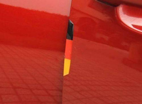 Germany Flag Style Car Side Door Edge Protection Trims Stickers For Euro Car