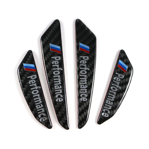 M Performance Strips Carbon Car Side Door Edge Guard Protection Stickers fit BMW (two styles)