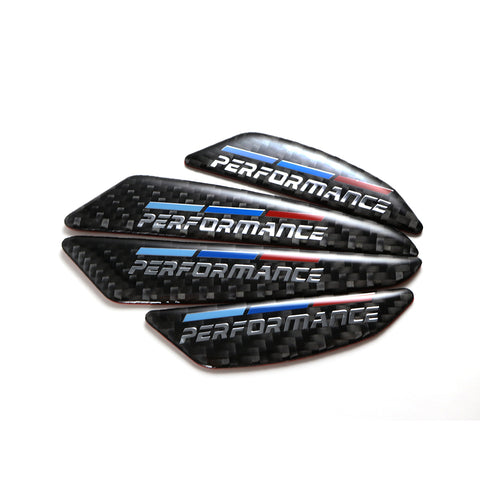 M Performance Strips Carbon Car Side Door Edge Guard Protection Stickers fit BMW (two styles)