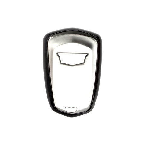 Blue TPU Remote Smart Keyless Key Cover Shell Case For Cadillac ATS CT6 XT5 Escalade