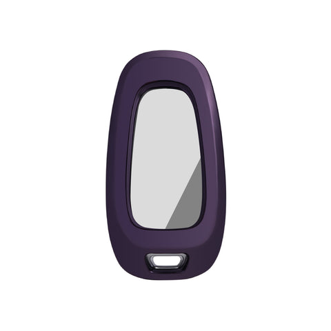 Matte Carbon Fiber Finish Full Sealed Key Fob Shell Case Protective Hard Cover for Hyundai Accent Santa Fe Elantra Tucson 3-Button Key