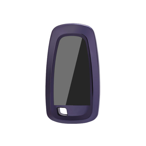 Glossy Black Key Fob Shell Cover For 2015-up Ford Mustang 2013-up Lincoln MKZ Intelligent Access Smart Key