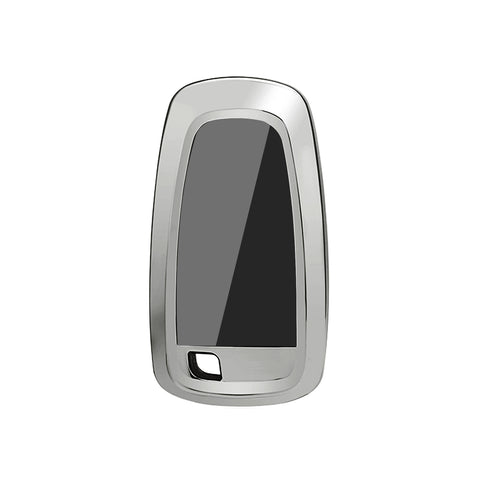 Glossy Black Key Fob Shell Cover For 2015-up Ford Mustang 2013-up Lincoln MKZ Intelligent Access Smart Key