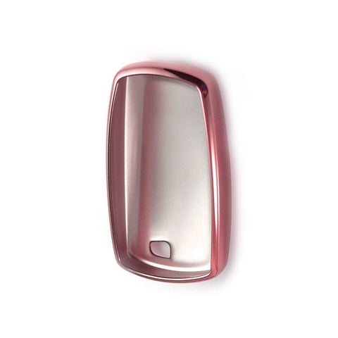 Carbon Fiber Style Smart Keyless Remote Key Fob Case Cover for BMW 1 2 5 7 M Series, Fit BMW X1 X3 X4 X5 X6 X7