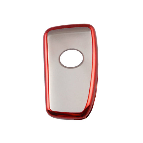 Carbon Fiber Soft Silicone Key Fob Case Cover Protector for Lexus IS ES GS LS CT LX GX RX