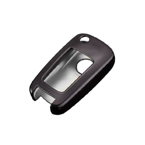 TPU Key Fob Cover Case Remote Holder Protector Jacket for Chevrolet Equinox Camaro Cruze Malibu Sonic Volt Park Impala/Fit Buick Encore Allure Regal, Blue