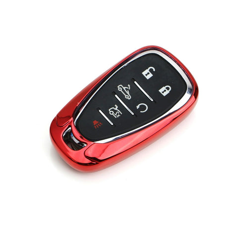 1X Keyless Remote Soft TPU Key Fob Cover Case For Chevy Camaro Malibu Cruze Spark Volt Bolt