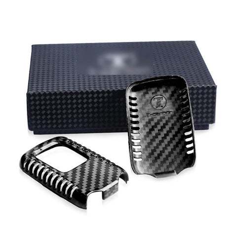 Carbon Fiber Smart Key Cover FOB for Honda Accord CR-V Civic Odyssey Crosstour